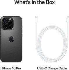 Apple iPhone 16 Pro Max 512GB Black Titanium (Черный Титан) (eSim)