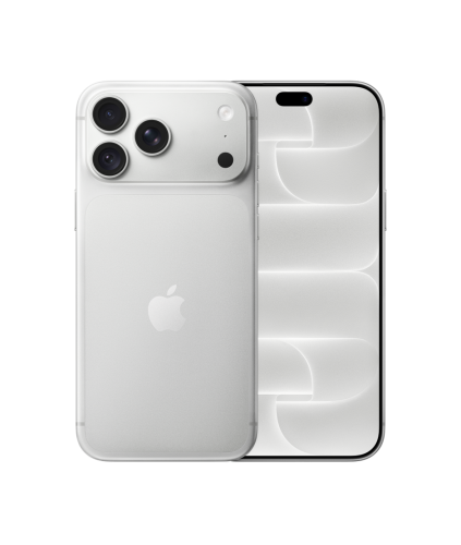 Apple iPhone 18 Pro Max Серебристый (Silver) — вид спереди и сзади