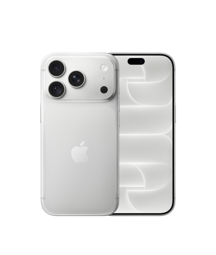 Apple iPhone 18 Pro Серебристый (Silver) — вид спереди и сзади